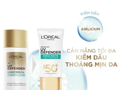Sữa Chống Nắng Phổ Rộng Vô Hình Thoáng Da, Kháng Mọi Tác Động UV Invisible Resist SPF 50+ PA++++ L’Oréal Paris 50ml