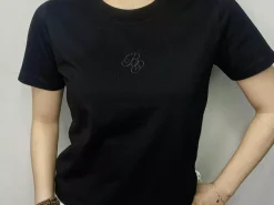 Áo Thun BOO Form Babytee Ngắn Chất Liệu Cotton 100% Thêu Logo BOO